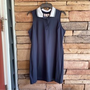 Tommy Bahama blue sleeveless collared active golf dress NWT Medium